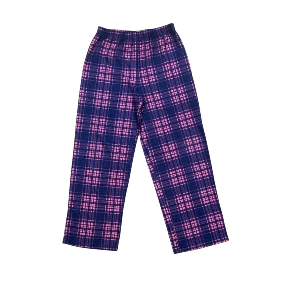 Xhilaration Purple And Pink Plaid Youth Sleepwear Pajama Bottoms